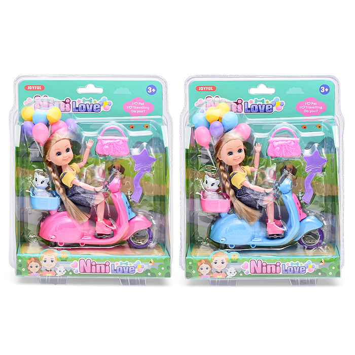 Кукла 53841 с аксессуарами, на листе