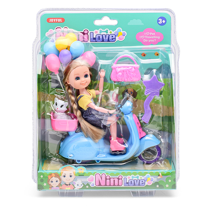 Кукла 53841 с аксессуарами, на листе