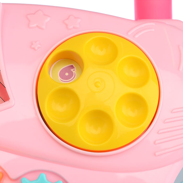 Игровой центр-Каталка HE0823 "Веселые шаги" розовый, в коробке