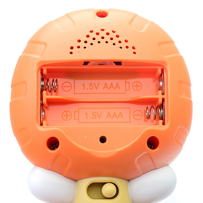 Погремушка Y0014-3 "Львенок" на батарейках, в коробке