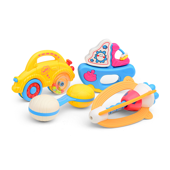 Набор погремушек Y0043 "Путешествие" в пакете