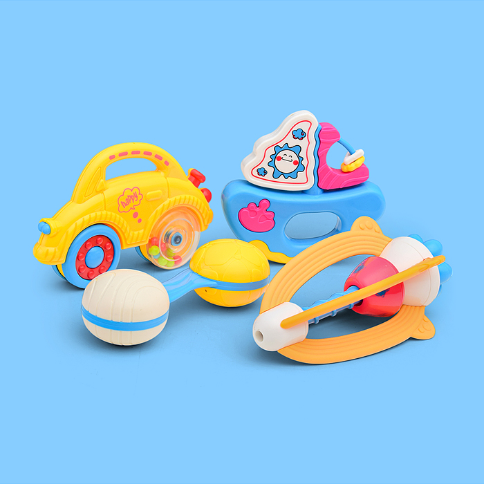 Набор погремушек Y0043 "Путешествие" в пакете