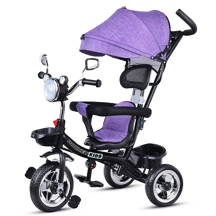 Велосипед 5088-3 3-х колесный, фиолетовый Велосипед 5088-3 3-х колесный, фиолетовый