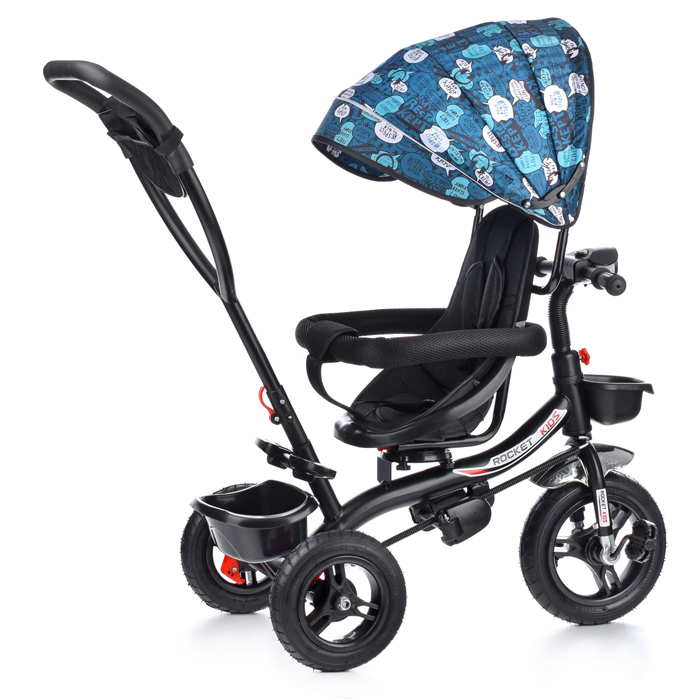 Фото к товару Велосипед 5388-2 3-х колесный, синий Велосипед 5388-2 3-х колесный, синий