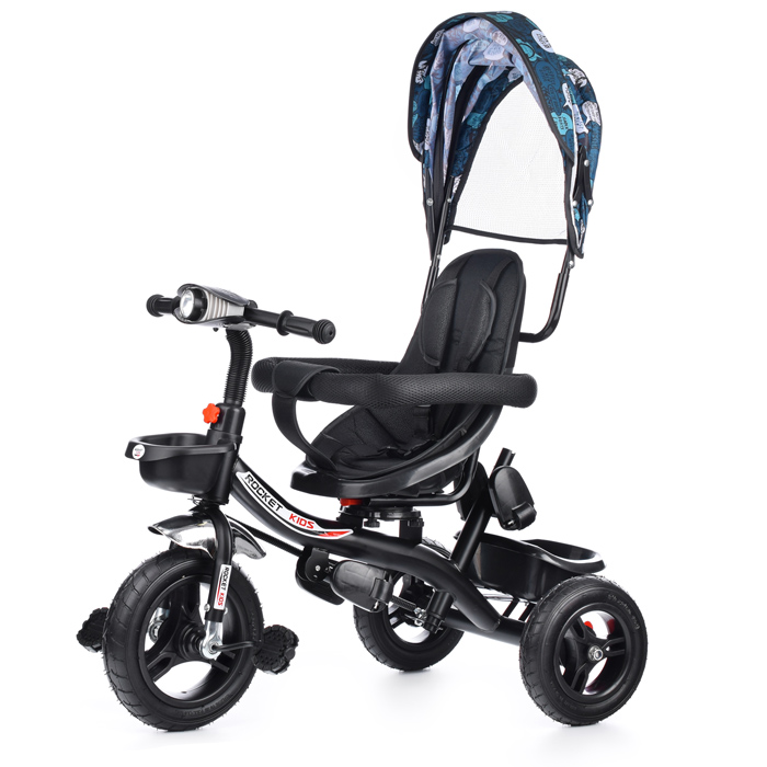 Фото к товару Велосипед 5388-2 3-х колесный, синий Велосипед 5388-2 3-х колесный, синий