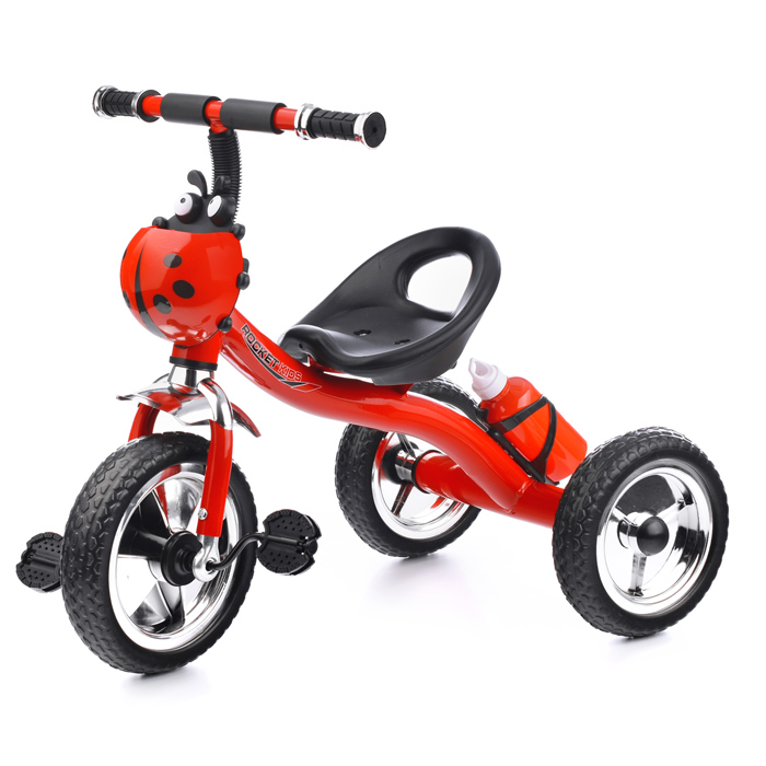 Велосипед XEL-288P-2, 3-х колесный, красный