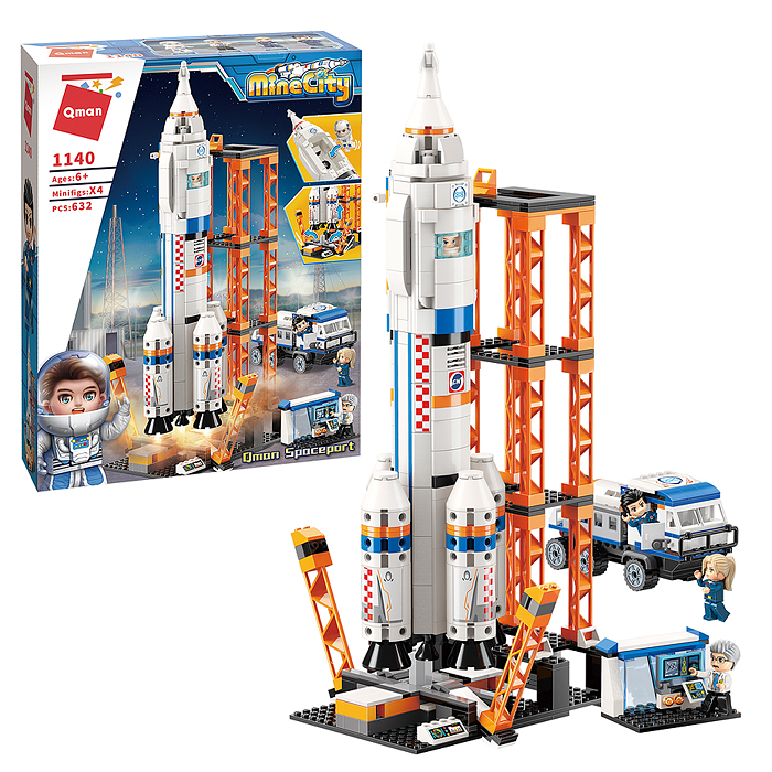 Конструктор 1140 "Космическая база" (632 дет.) Конструктор 1140 "Космическая база" (632 дет.)