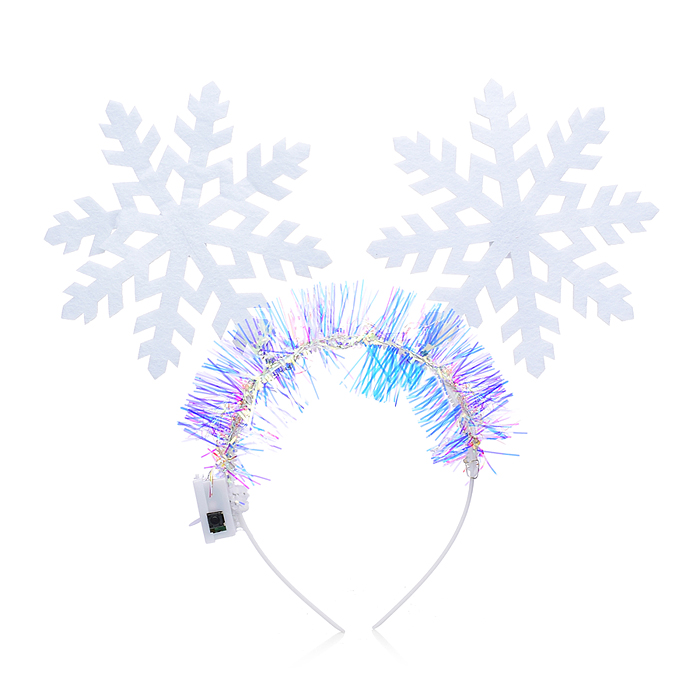 Ободок карнавальный S2084 "Зимняя сказка" в пакете Ободок карнавальный S2084 "Зимняя сказка" в пакете