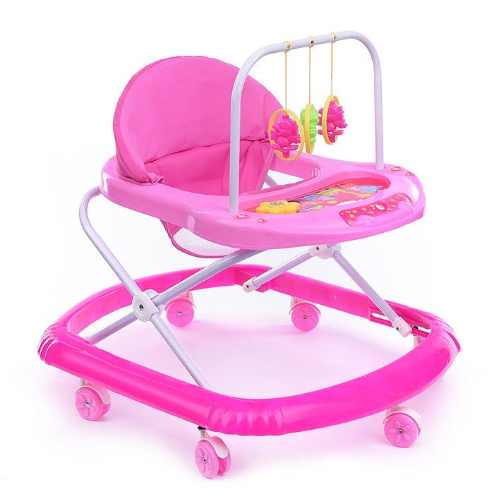 Ходунки 902-A-1 "Птички" розовые, в пакете Ходунки 902-A-1 "Птички" розовые, в пакете