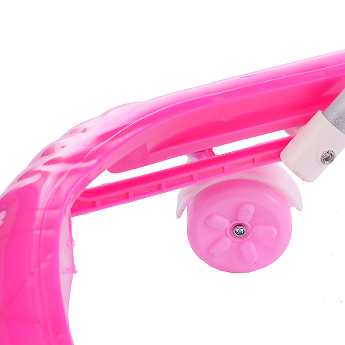 Ходунки 902-E-1 "Шарики" с подвесными игрушками (розовый) пакете