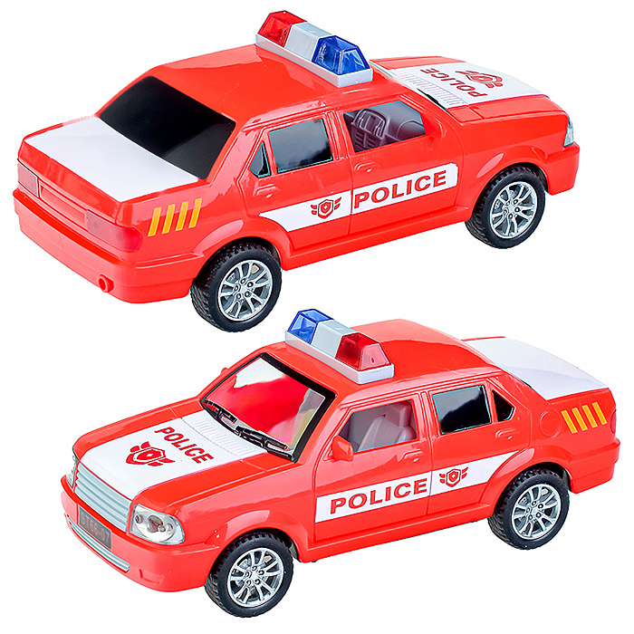 Машина ST66-07 "Полиция" на батарейках, в пакете