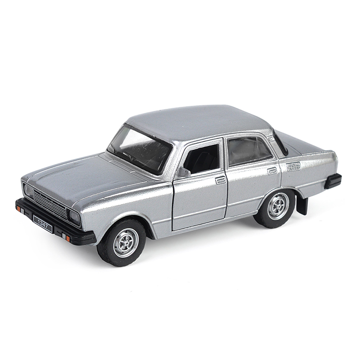 Фото к товару Машина металл АЗЛК "Москвич-2140sl", дл 12,5 см, (дв, баг, серебр) инерц., в коробке Машина металл АЗЛК "Москвич-2140sl", дл 12,5 см, (дв, баг, серебр) инерц., в коробке
