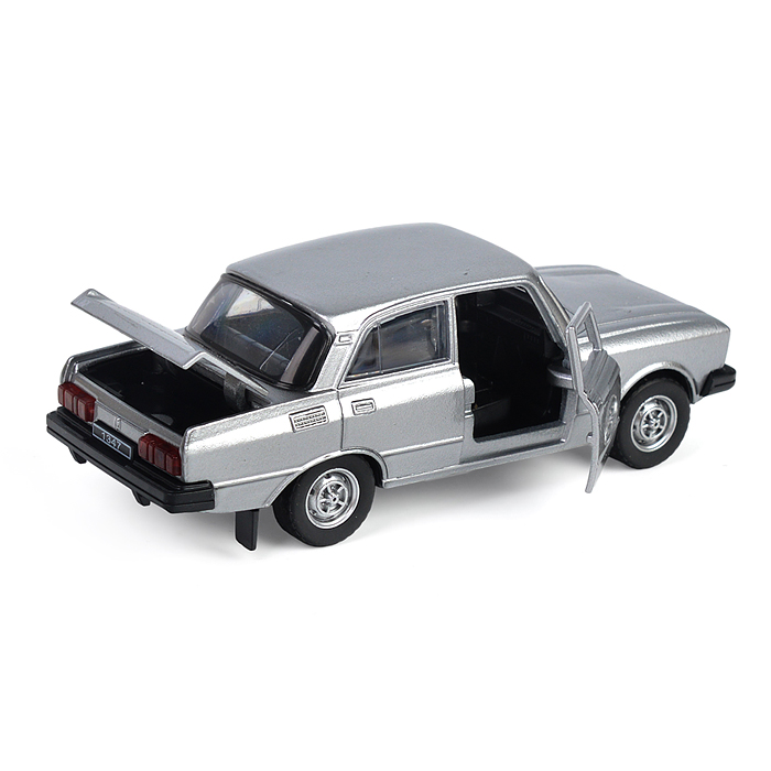 Фото к товару Машина металл АЗЛК "Москвич-2140sl", дл 12,5 см, (дв, баг, серебр) инерц., в коробке Машина металл АЗЛК "Москвич-2140sl", дл 12,5 см, (дв, баг, серебр) инерц., в коробке