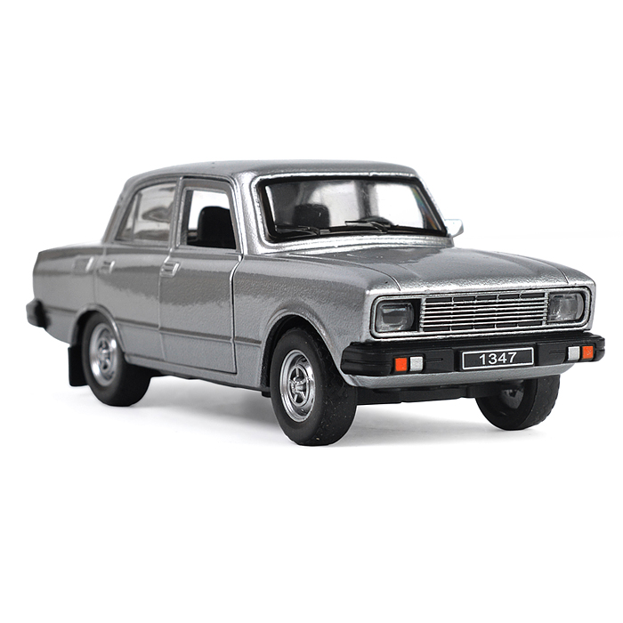 Фото к товару Машина металл АЗЛК "Москвич-2140sl", дл 12,5 см, (дв, баг, серебр) инерц., в коробке Машина металл АЗЛК "Москвич-2140sl", дл 12,5 см, (дв, баг, серебр) инерц., в коробке