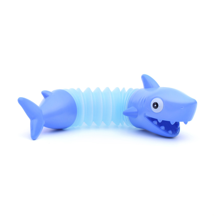 Игрушка-антистресс SS-7028 "Светящийся акулёнок" в коробке