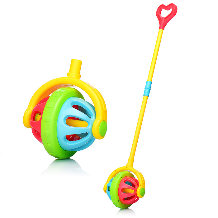 Каталка A0518 "Цветной шар" в сетке