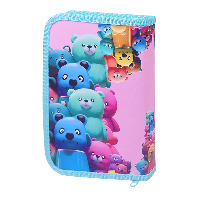 Фото к товару Пенал односекционный большой SOFT "Медвежий бунт 2024" Пенал односекционный большой SOFT "Медвежий бунт 2024"