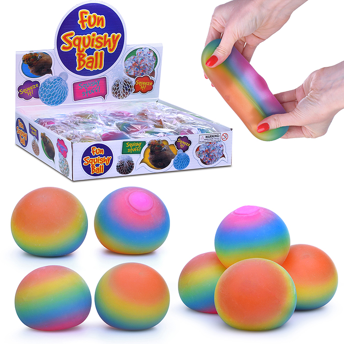 Игрушка - антистресс 00-4202 "Радужный шар" в коробке Игрушка - антистресс 00-4202 "Радужный шар" в коробке