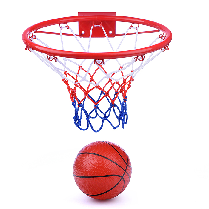 Фото к товару Набор для баскетбола R0094 "Бросок чемпиона" кольцо 39см, в коробке Набор для баскетбола R0094 "Бросок чемпиона" кольцо 39см, в коробке