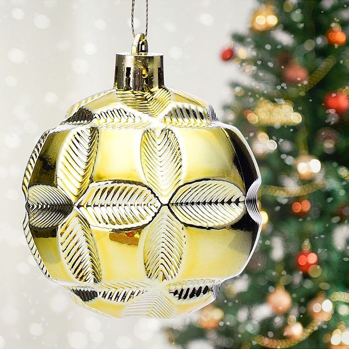 Фото к товару Набор новогодних шаров S2193 "Звездный" Набор новогодних шаров S2193 "Звездный"