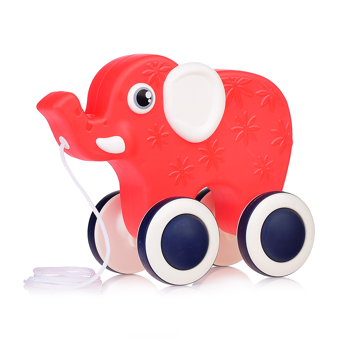 Фото к товару Каталка S-Y017 "Слоник" красный, музыкальный, в коробке Каталка S-Y017 "Слоник" красный, музыкальный, в коробке