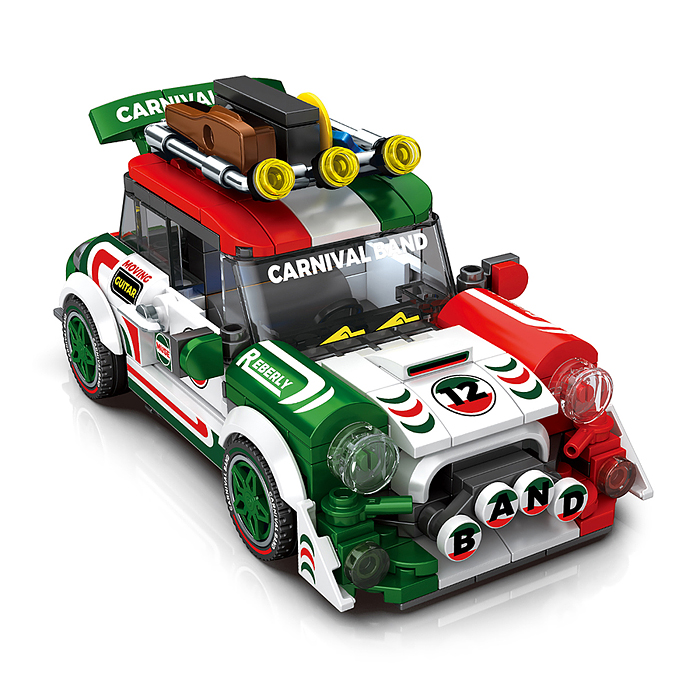 Конструктор 714012 "Карнавальная машина" (330 дет.) в коробке