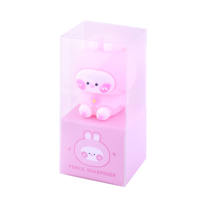 Фото к товару Точилка "Кролик" два дизайна ассорти, высота 4 см, в индивидуальной пластиковой упаковке, в дис Точилка "Кролик" два дизайна ассорти, высота 4 см, в индивидуальной пластиковой упаковке, в дис