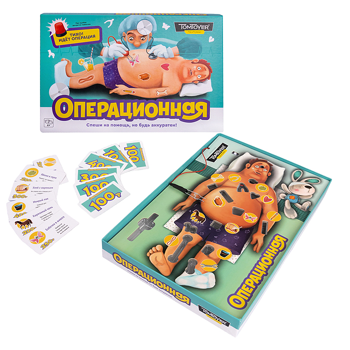 Игра электронная настольная "Операционная" (TomToyer) Игра электронная настольная "Операционная" (TomToyer)