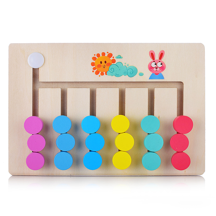 Фото к товару Игра развивающая D1708 "Головоломка. Радуга" Игра развивающая D1708 "Головоломка. Радуга"