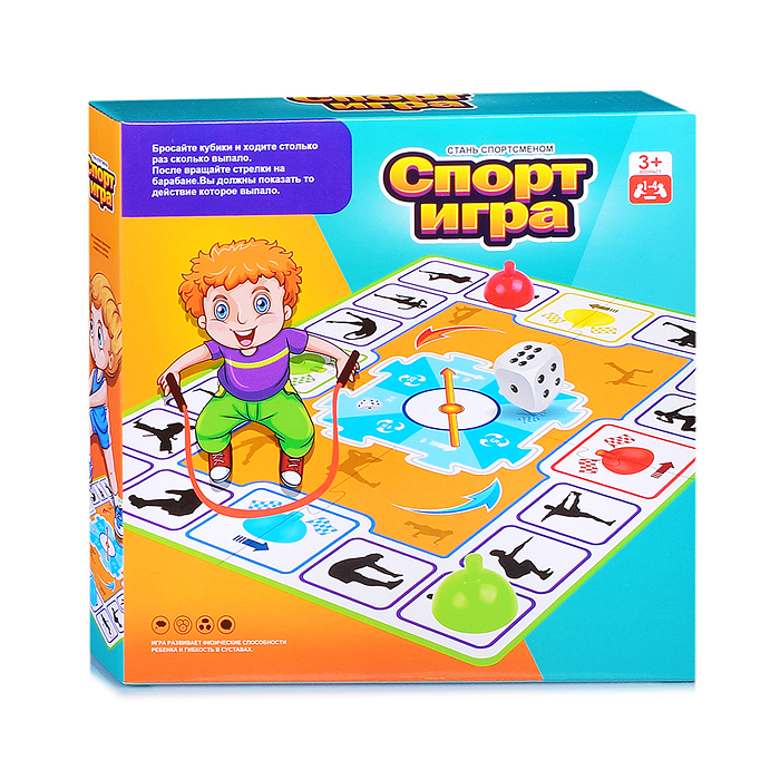 Фото к товару Игра 047 "Спорт" в коробке Игра 047 "Спорт" в коробке