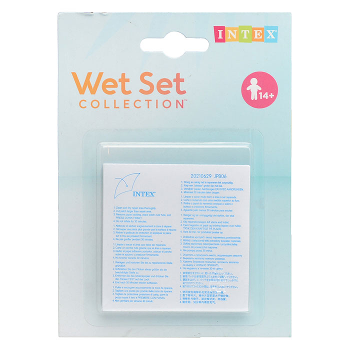 Ремонтный пластырь, 7 х 7 см, 6 штук, 59631NP INTEX Ремонтный пластырь, 7 х 7 см, 6 штук, 59631NP INTEX