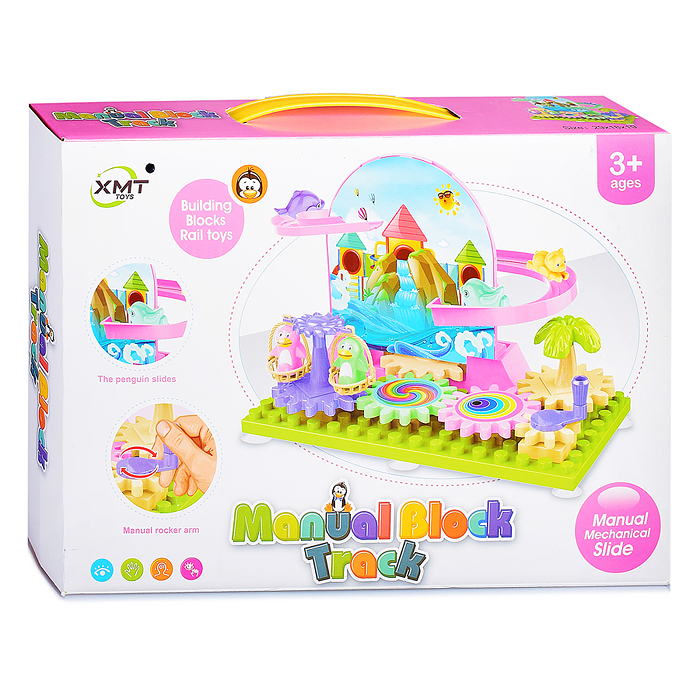 Конструктор 9946A "Парк развлечений" в коробке