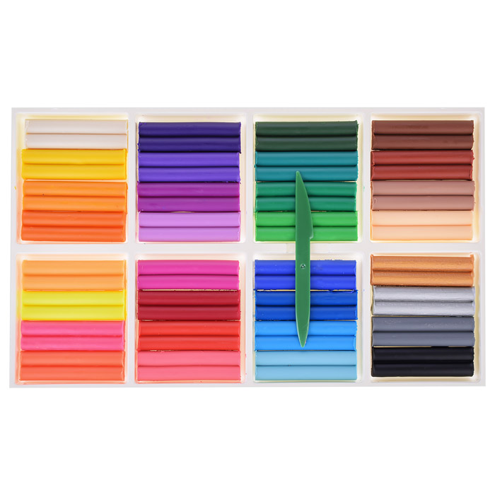 Фото к товару Пластилин мягкий (восковой) "Фантазия" 32 цвета Пластилин мягкий (восковой) "Фантазия" 32 цвета