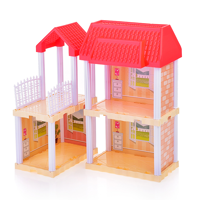 Фото к товару Дом для кукол 666-3S "Вилла принцессы" на батарейках, в коробке Дом для кукол 666-3S "Вилла принцессы" на батарейках, в коробке