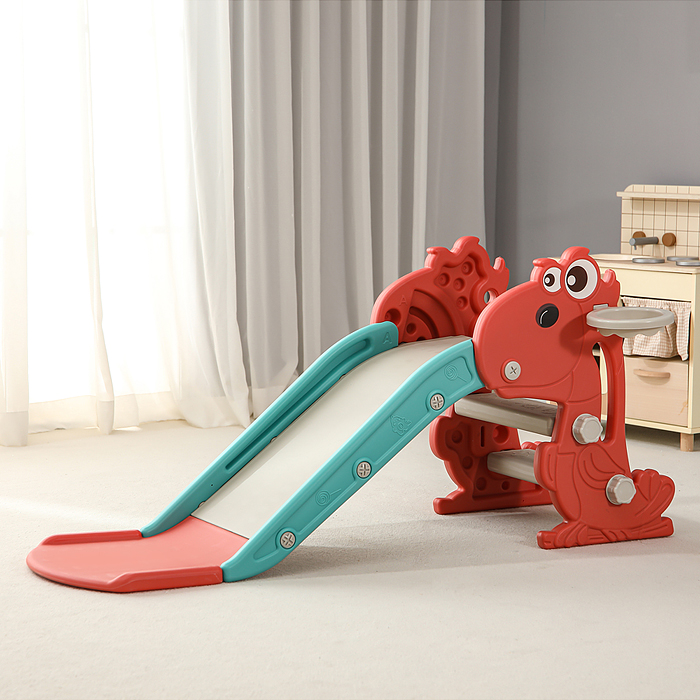 Горка детская UT0105 "Дракончик" (цвет красный) Горка детская UT0105 "Дракончик" (цвет красный)