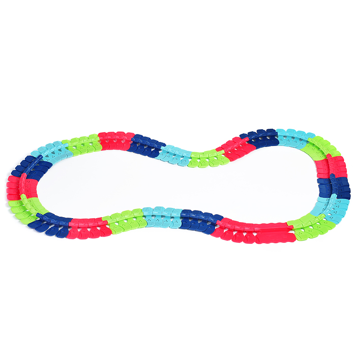 Автотрек гибкий 1366A-02 "Changeable" (96 дет.) в коробке