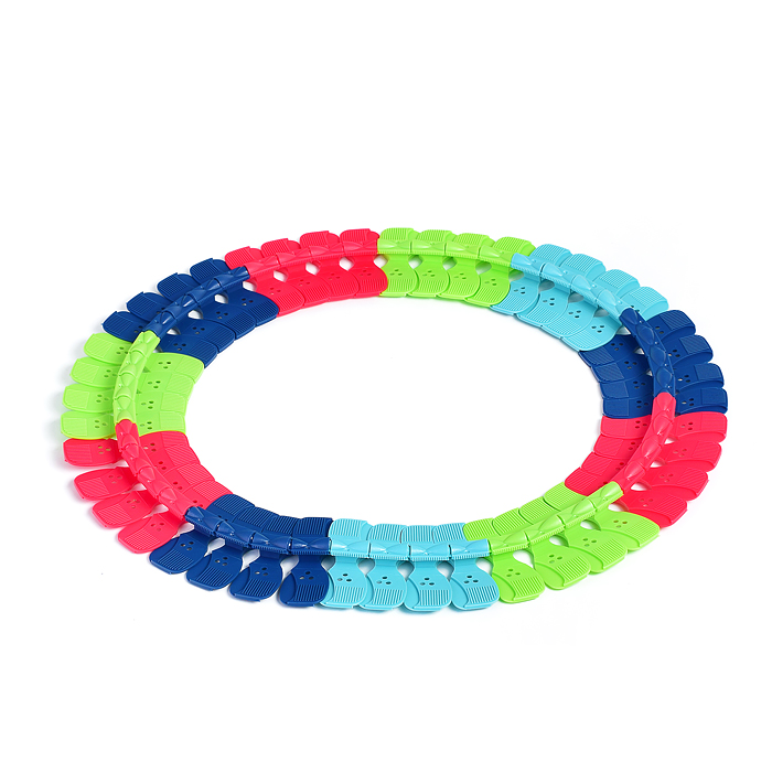 Автотрек гибкий 1366A-02 "Changeable" (96 дет.) в коробке