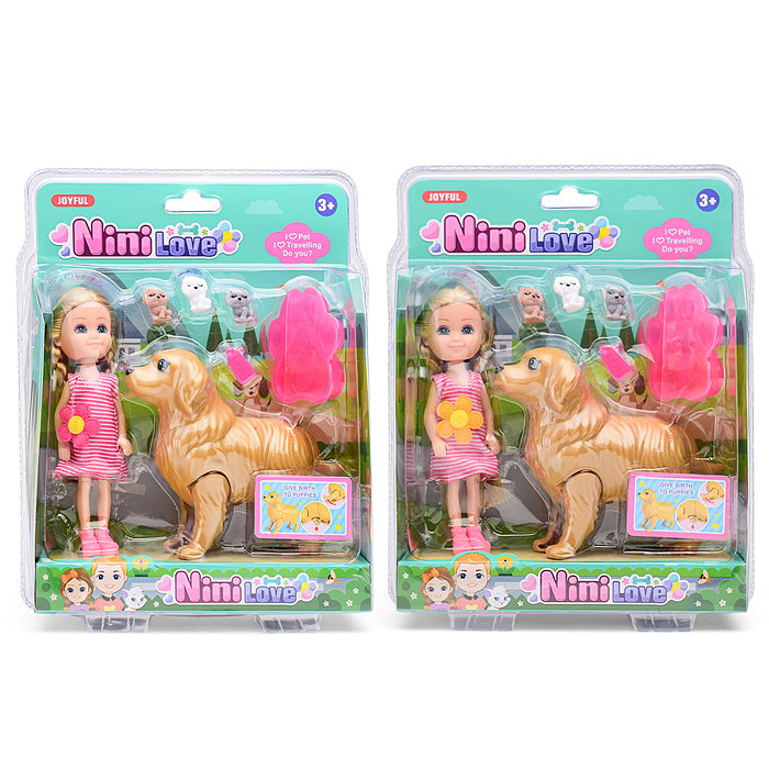 Кукла 53844 с аксессуарами, на листе