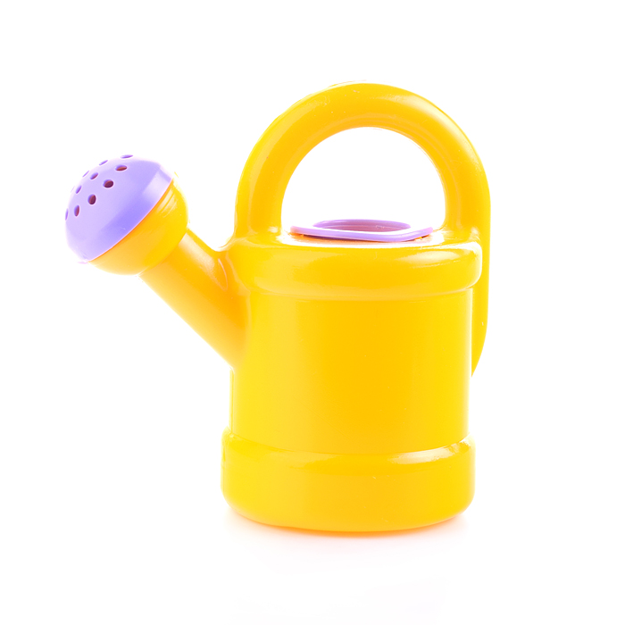 Песочный набор "Принцесса песочницы" ( 4 формочки, совок, грабли, леечка)  