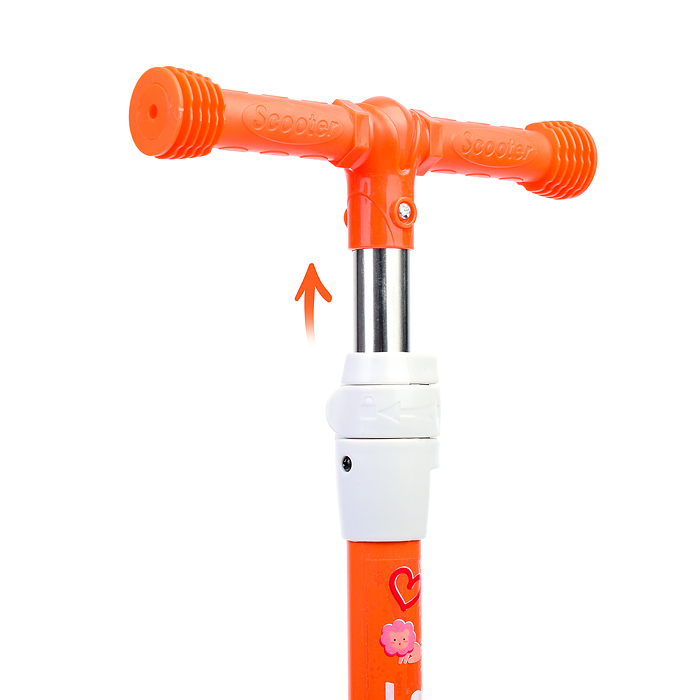 Фото к товару Самокат U038228Y 3-х кол., оранжевый, PU, ABEC 7, в коробке Самокат U038228Y 3-х кол., оранжевый, PU, ABEC 7, в коробке