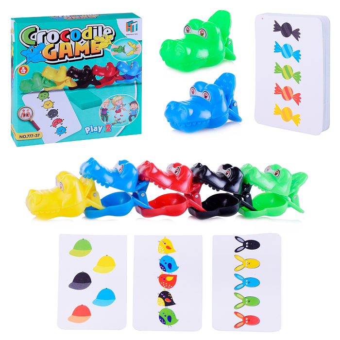 Настольная игра 777-37 "Крокодил" в коробке Настольная игра 777-37 "Крокодил" в коробке
