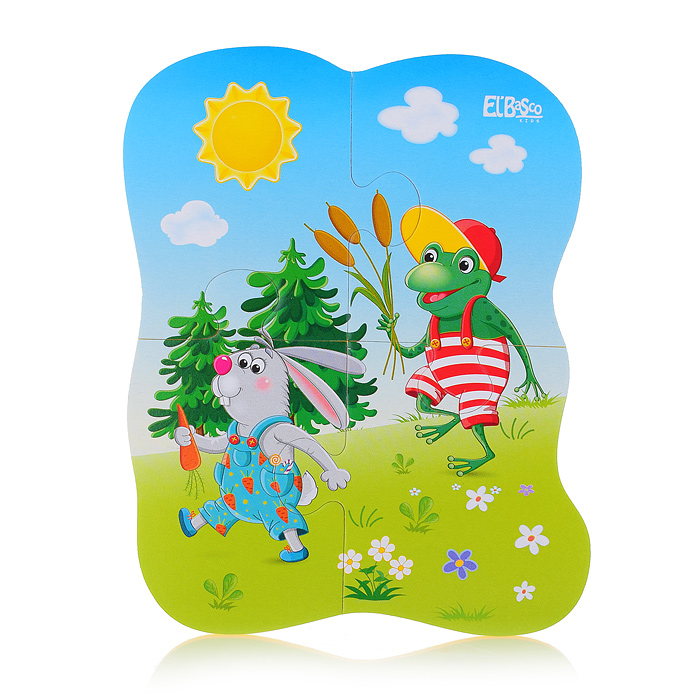 Фото к товару Мягкий пазл "Теремок" Мягкий пазл "Теремок"