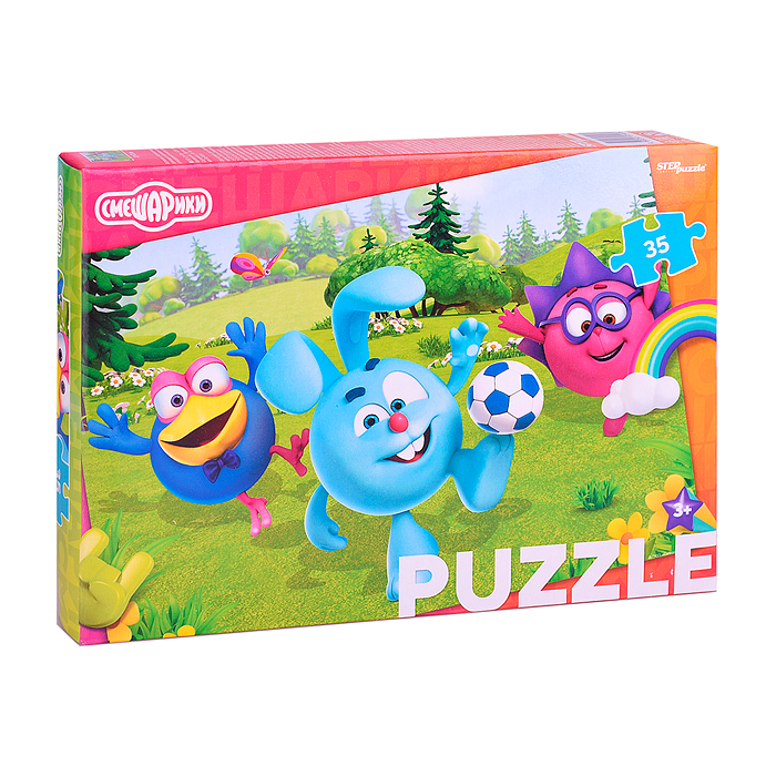 Пазлы 35 "Смешарики (new)" (Мармелад Медиа) Пазлы 35 "Смешарики (new)" (Мармелад Медиа)