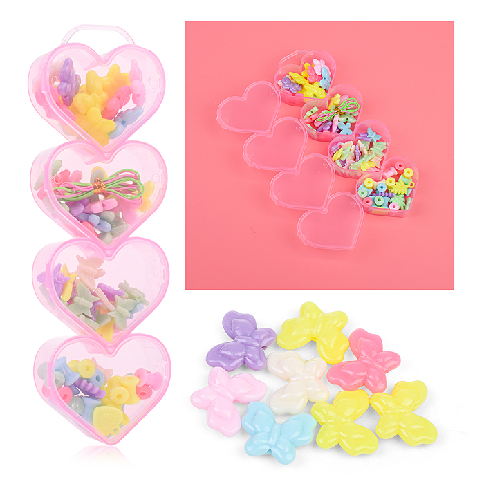 Набор создание украшений 23526A "Сердечки" в коробке Набор создание украшений 23526A "Сердечки" в коробке