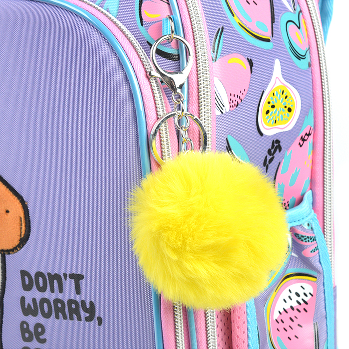 Фото к товару Рюкзак "Premier. Capybara" школьный жесткий 37x28x18 см (17 л) вес 1000 г, 2 отделения на м Рюкзак "Premier. Capybara" школьный жесткий 37x28x18 см (17 л) вес 1000 г, 2 отделения на м