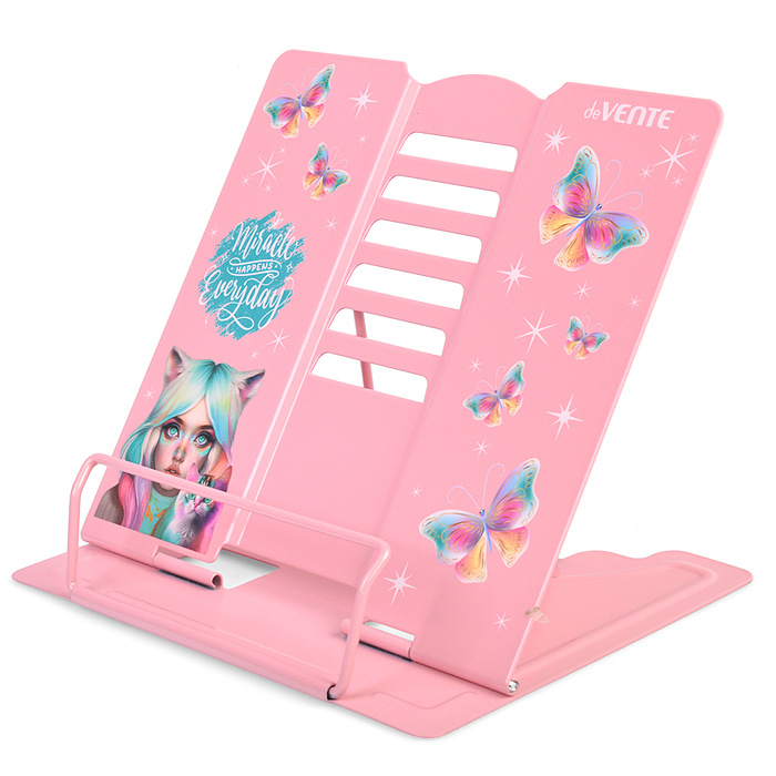 Подставка для учебников и книг "Miracle" 20x19 см, металлическая окрашенная, вес 430 г, с п