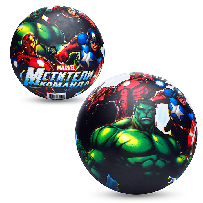 Мяч пвх 23 см "Супергерои" полноцвет, в сетке Мяч пвх 23 см "Супергерои" полноцвет, в сетке