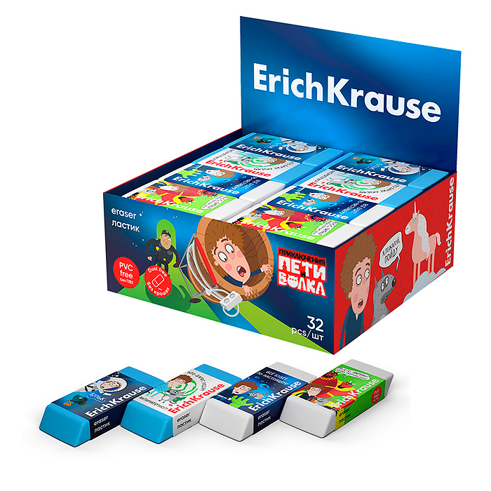 Ластик Приключения Пети и Волка Ластик Приключения Пети и Волка