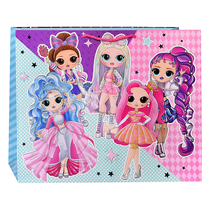 Фото к товару Пакет подарочный глянцевый xxl, 40*49*19 см. Пакет подарочный глянцевый xxl, 40*49*19 см.