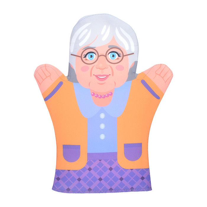 Домашний кукольный театр. Кукла-перчатка "Бабушка Оля" Домашний кукольный театр. Кукла-перчатка "Бабушка Оля"